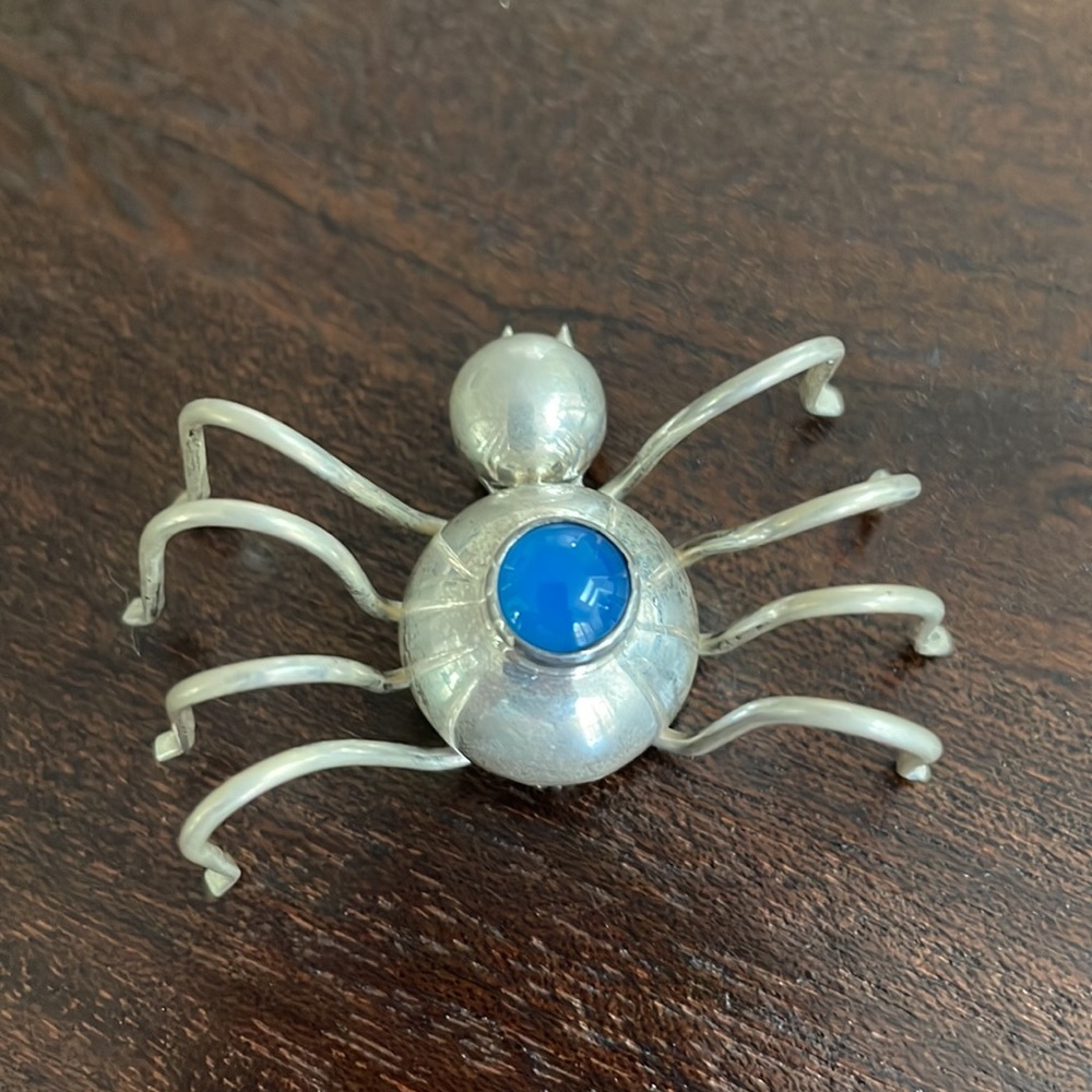 Vintage Taxco Sterling Silver Pin Brooch